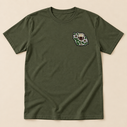 Wine & Blooms T-Shirt