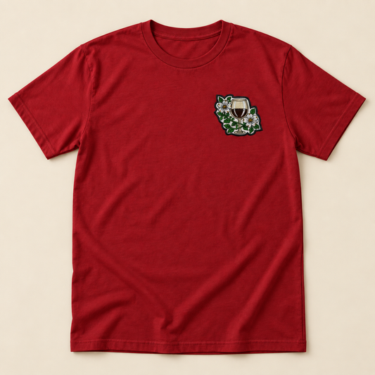 Wine & Blooms T-Shirt