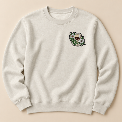 Wine & Blooms Crewneck