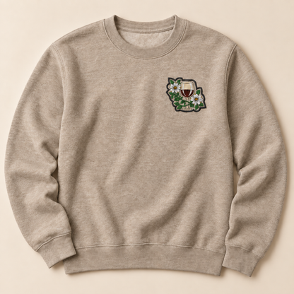 Wine & Blooms Crewneck