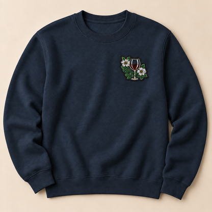 Wine & Blooms Crewneck
