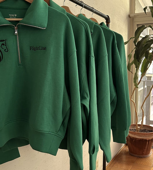 Flight Line Shows Quarter Zip